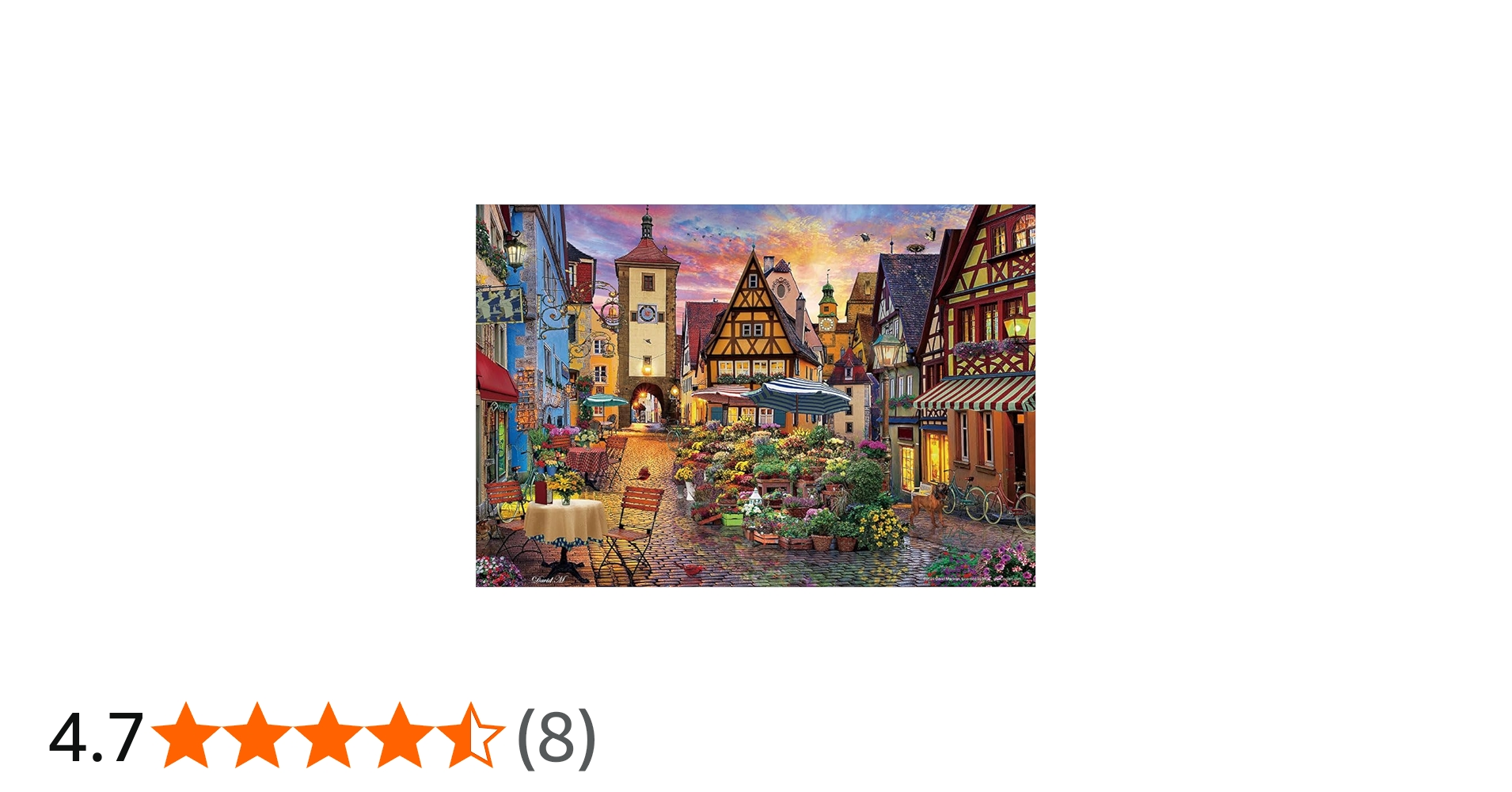 Amazon | 【日本製】ビバリー 1000マイクロピース ジグソーパズル 花