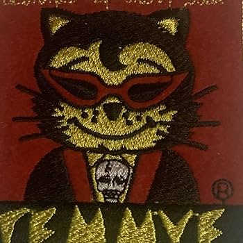 Amazon.co.jp: Vintage クリームソーダ ティミー ワッペン ロカビリー
