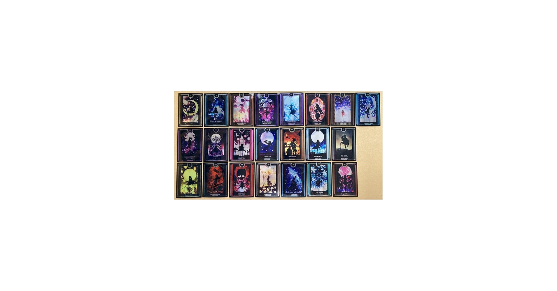 Amazon.co.jp: ホロライブ タロット スリーブ22種各1枚セット星街すい