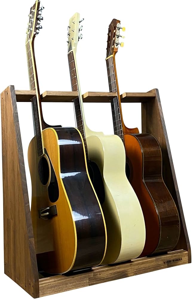 Amazon.co.jp: WOODWORKS 日本製 ギタースタンド アコースティック
