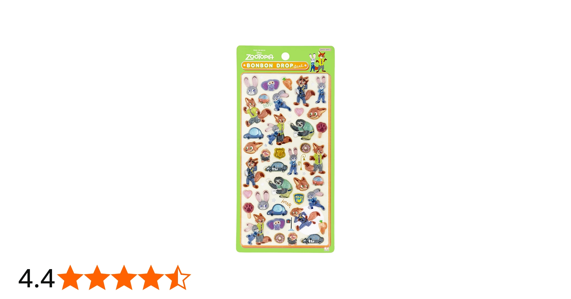 Amazon | サンスター文具 ディズニー シール ボンボンドロップシール