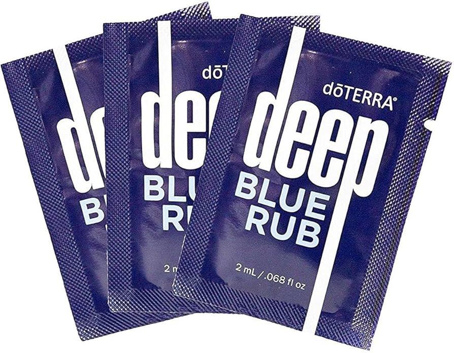 Amazon.com: doTERRA Deep Blue Rub Sample Packets of 2-ml Each, 30