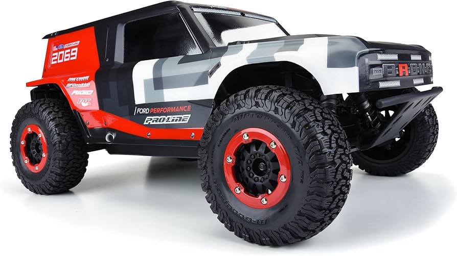 Amazon.co.jp: Pro-line Racing 1/10 フォード ブロンコ R クリア
