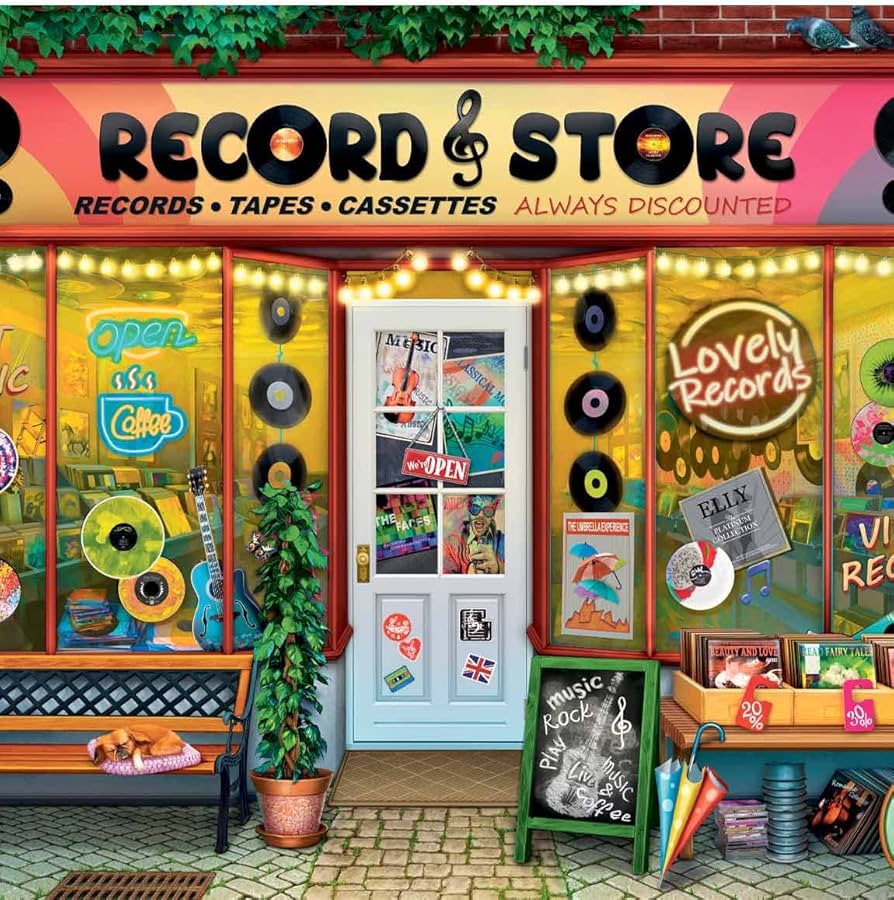 Amazon | Ravensburger ヴィンテージ ビニール 1000ピース