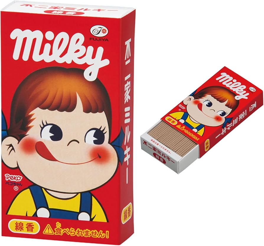 Amazon.co.jp: カメヤマ ミルキーの香りのミニ寸線香 約50g 約200本