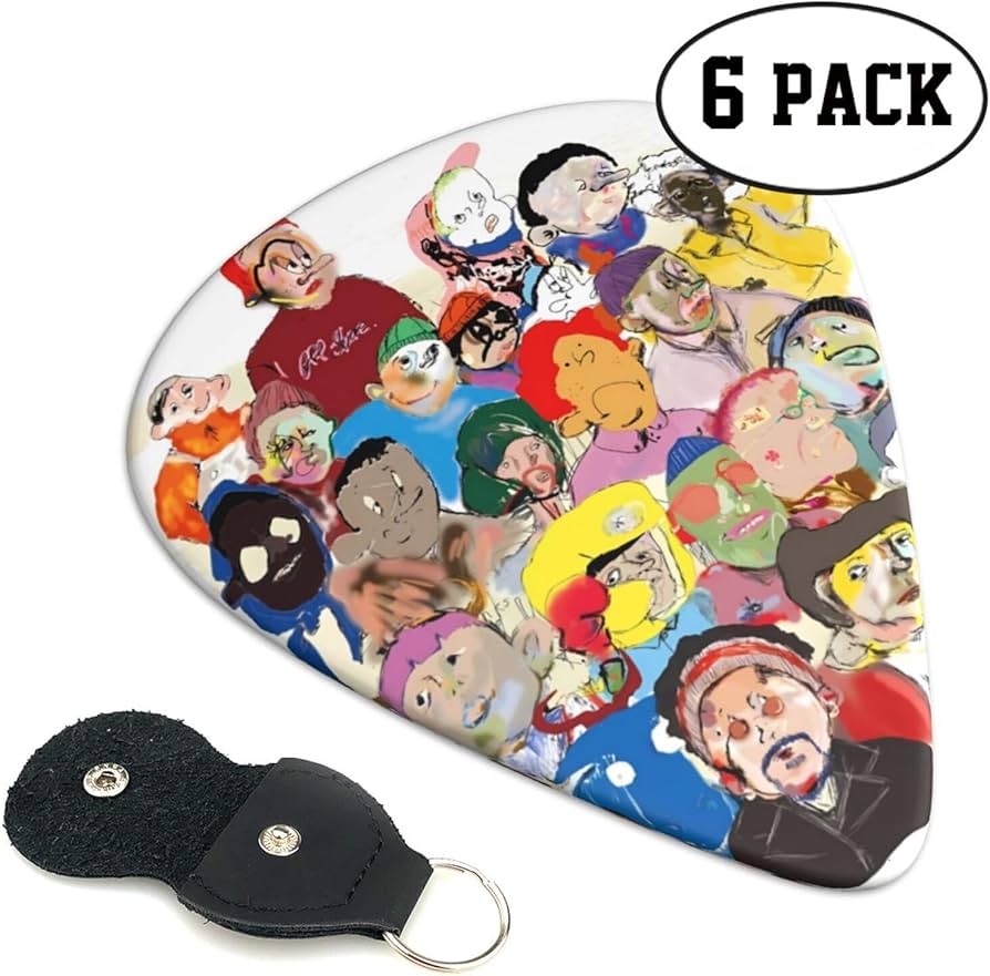 Amazon.co.jp: プラスチックピック かわいい漫画エレキギターピック