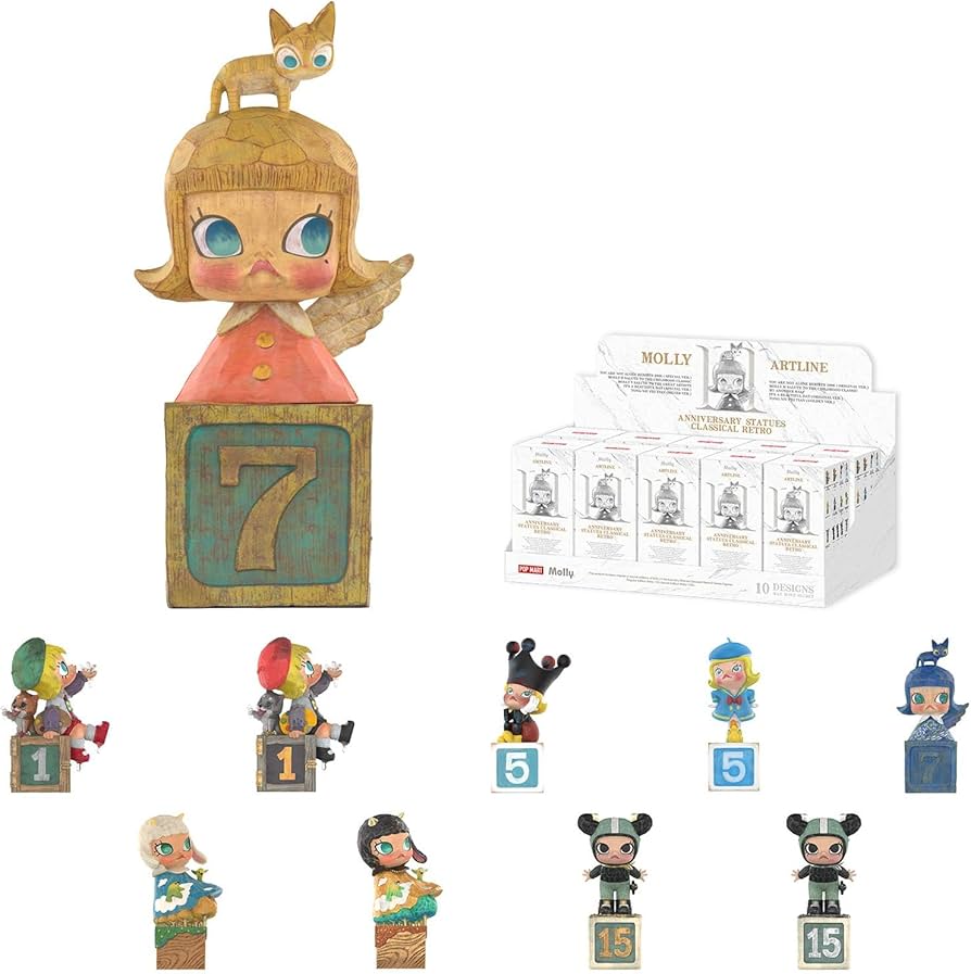 Amazon.co.jp: POP MART モリー アニバーサリー スタチュー クラシック
