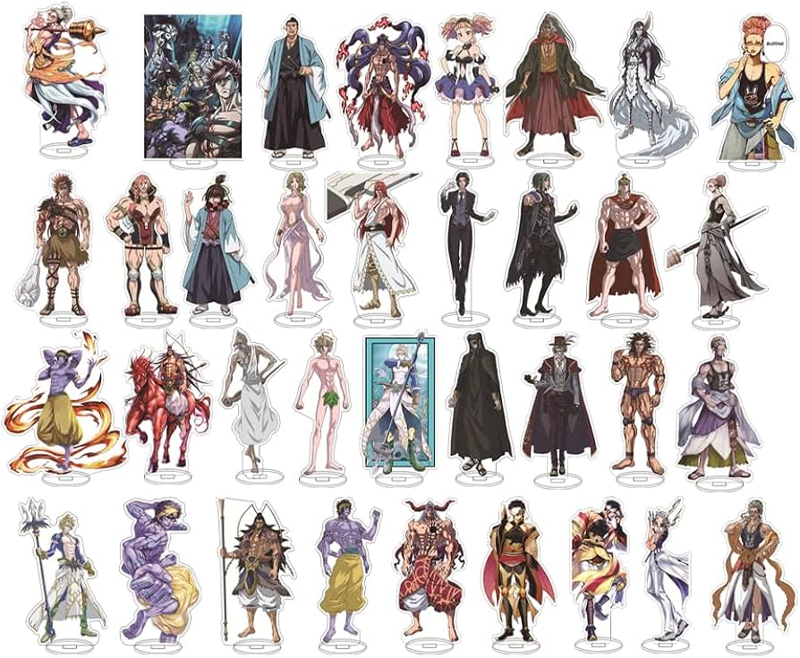 Amazon.co.jp: 終末のワルキューレ アクリルスタンド 呂布奉先 始皇帝