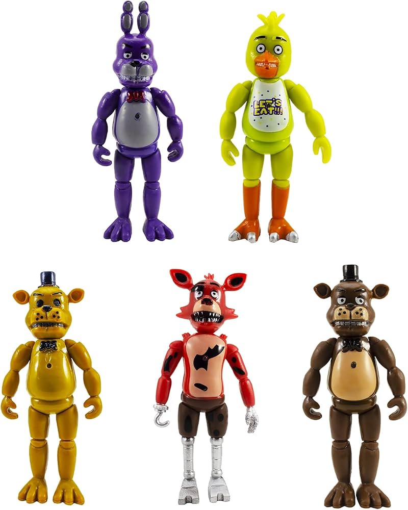 Amazon.co.jp: Lev 5 FNAFアクションフィギュア おもちゃセット Five