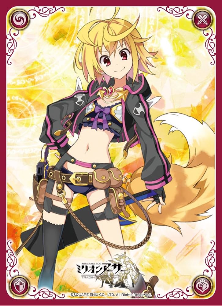 Amazon | ミリオンアーサーTCG オフィシャルカードスリーブ 盗賊