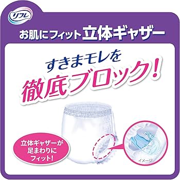 Amazon.co.jp: リフレ はくパンツ BIG 3Lサイズ 14枚入 リブドゥ