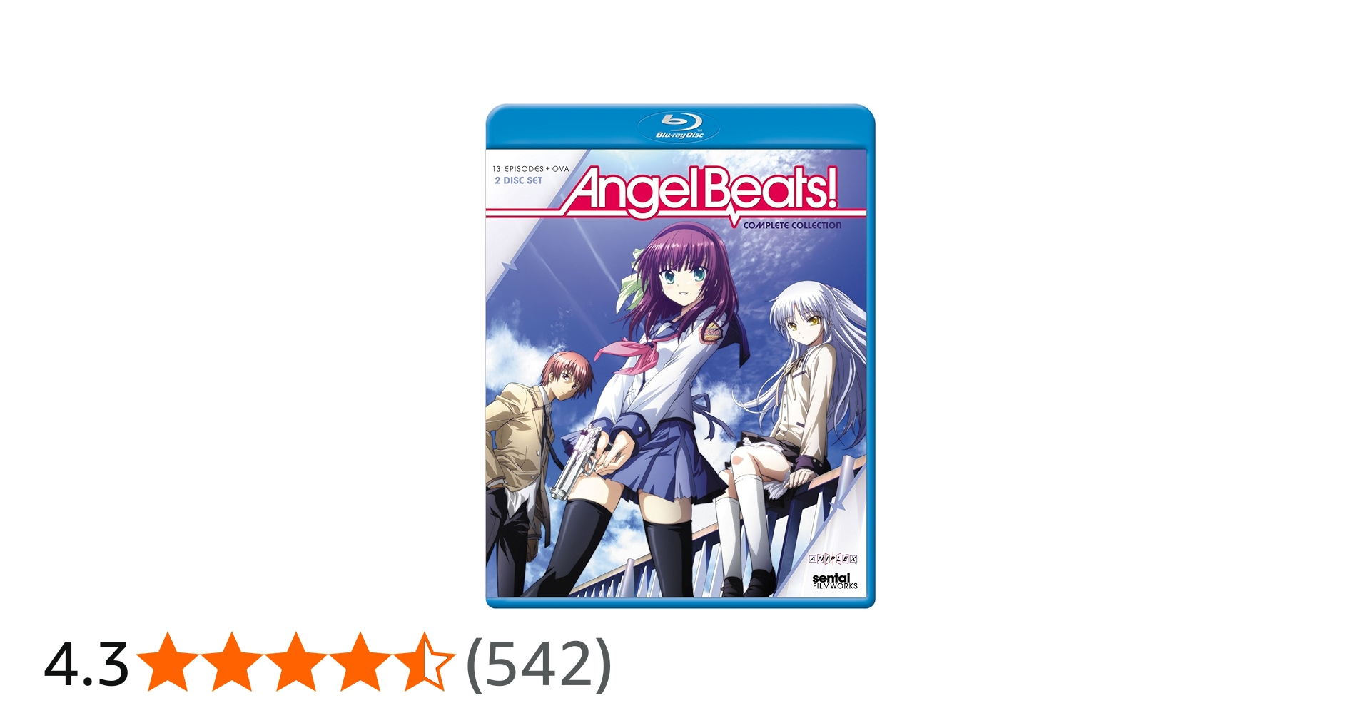 Amazon.co.jp: Angel Beats! Complete Collection Blu-ray BOX (PS3