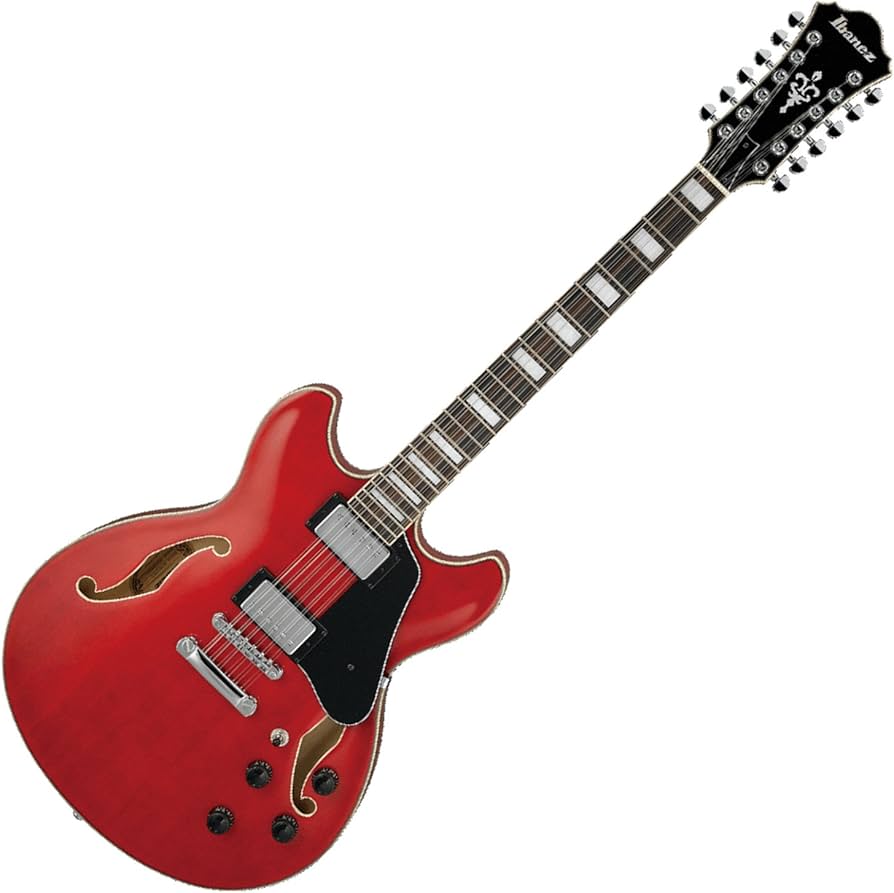 Amazon.com: Ibanez Artcore AS7312 Semi-Hollow 12-String