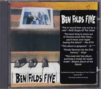 Amazon.co.jp: Ben Folds Five: ミュージック