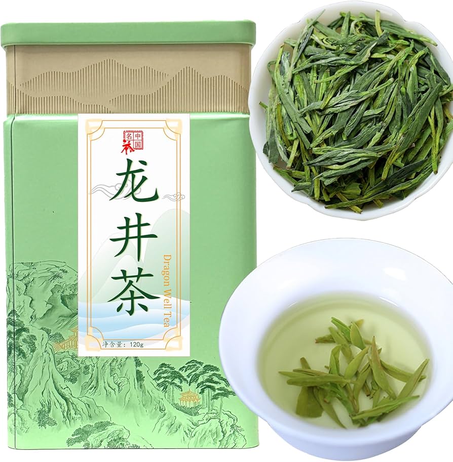 Amazon.com : Longjing Tea Dragon Well Chinese Green Tea Loose Leaf