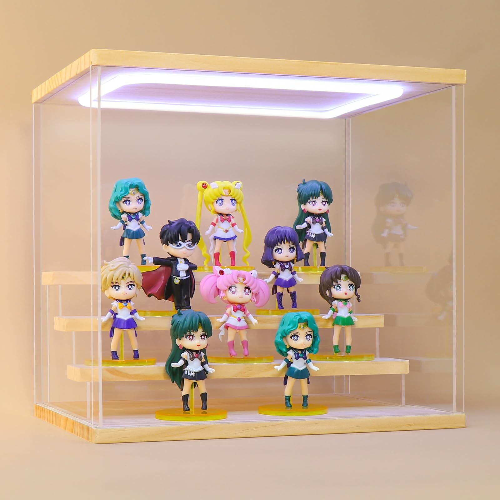 Amazon.com: Clear Acrylic Display Case for Action Figure Pop mart