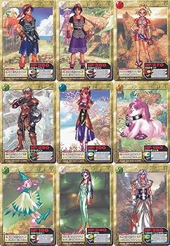 クロノクロス カードダス 台紙 カードダス100 長方形 クロノクロス