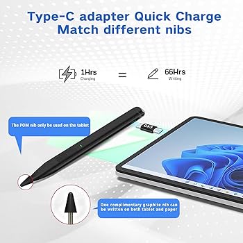 Amazon.co.jp: Microsoft Surface用スタイラスペン、JvKzaen