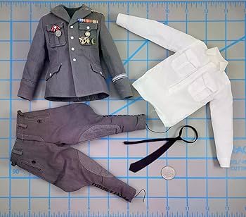 Amazon.co.jp: 第二次世界大戦ドイツ軍将校制服後期バージョン1/6