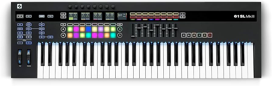 Amazon.com: Novation 61SL MkIII, 61-key MIDI & CV equipped