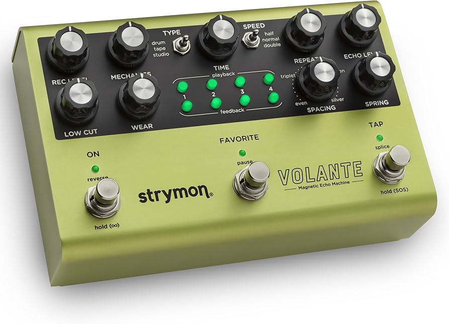 Amazon.com: Strymon Volante Magnetic Echo Machine Delay Guitar