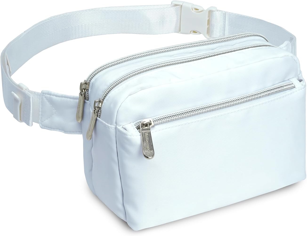 Amazon.com | White Fanny Pack Belt bag - Crossbody Waist Bag for