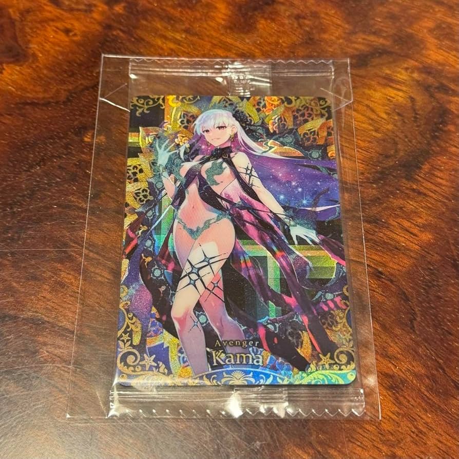 Amazon.co.jp: FGO fate SR ウエハース 水着 カーマ 第3再臨 HUHI