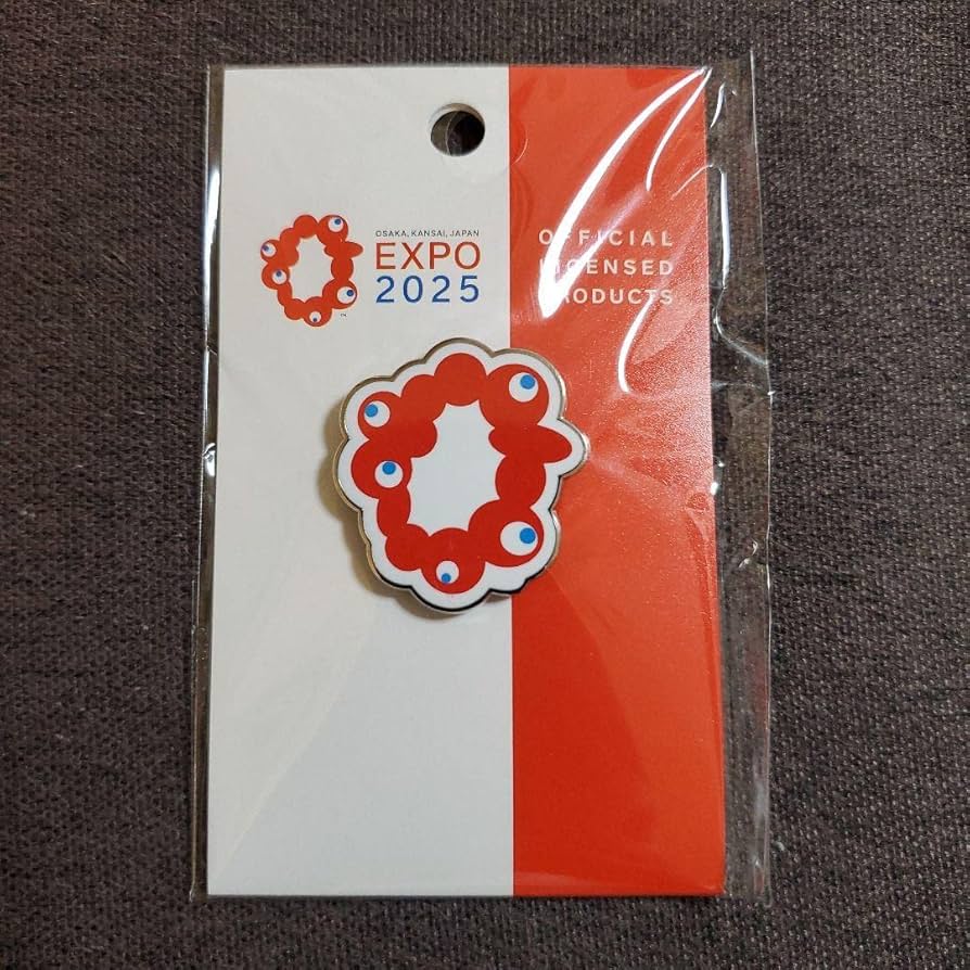 Amazon.co.jp: 大阪万博2025/ミャクミャク/ピンバッジ : おもちゃ