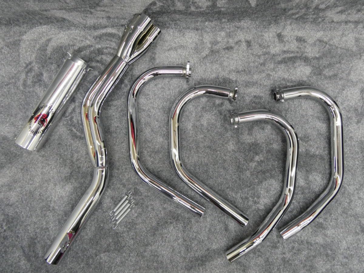 Amazon | バリオス2 用 豪 メッキ マフラー / バリオス250 ZR250B