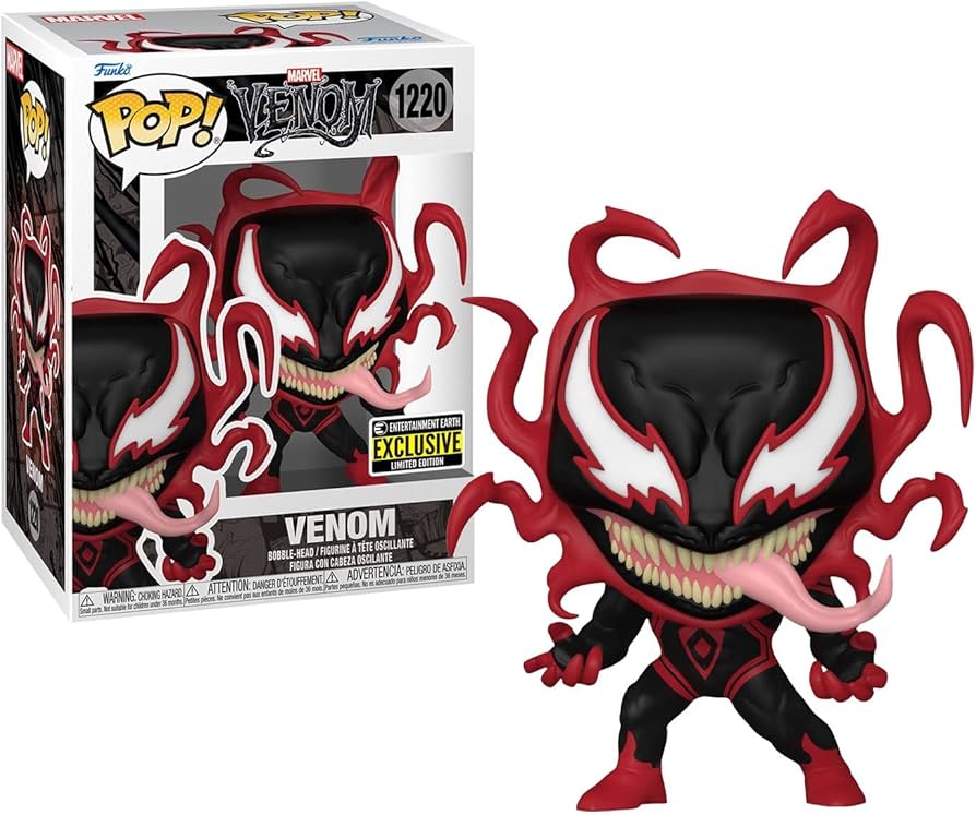 Amazon.com: Funko POP! Venom Carnage Miles Morales Pop! Vinyl