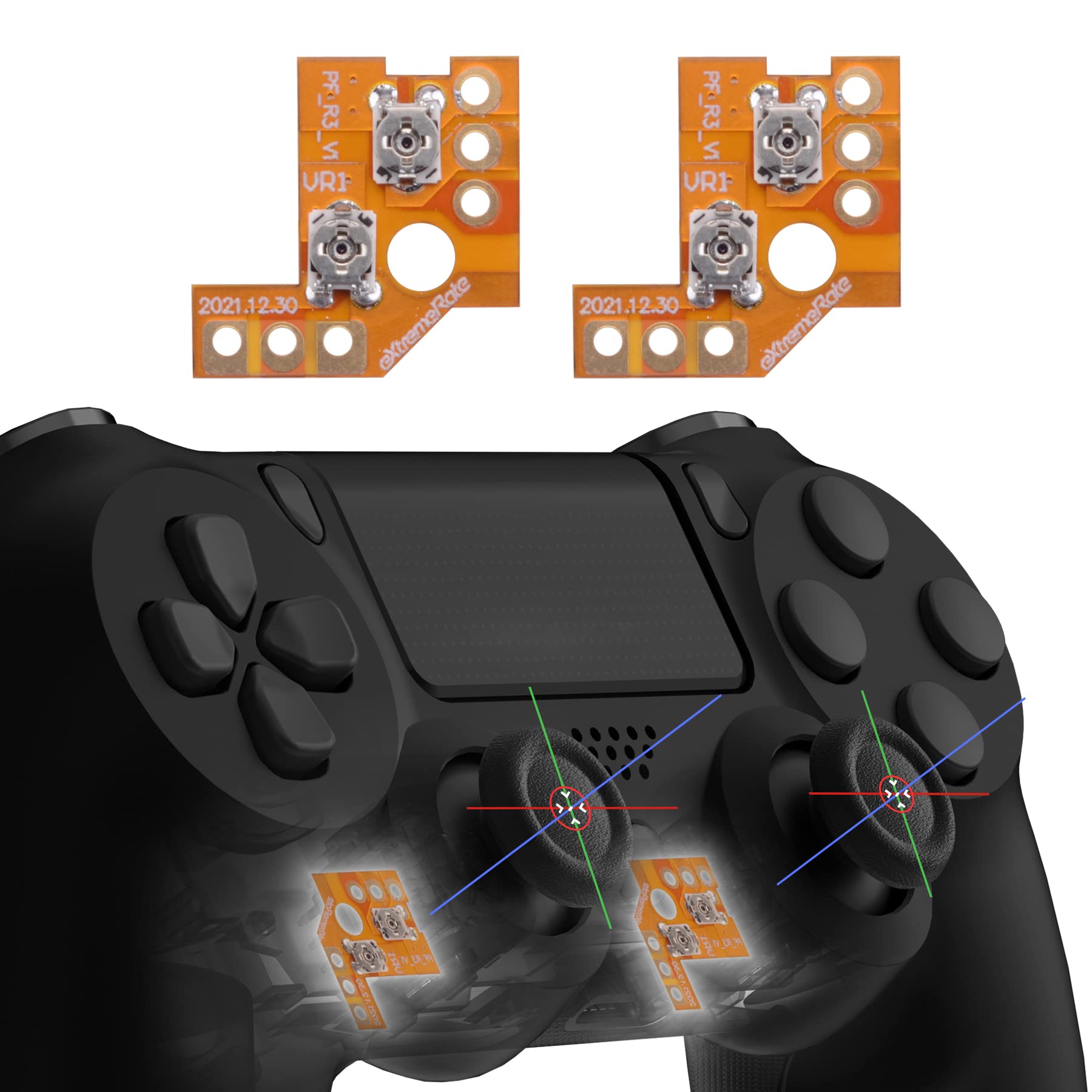 Amazon.com: eXtremeRate Drifix Thumbsticks Drift Fix Repair Kit