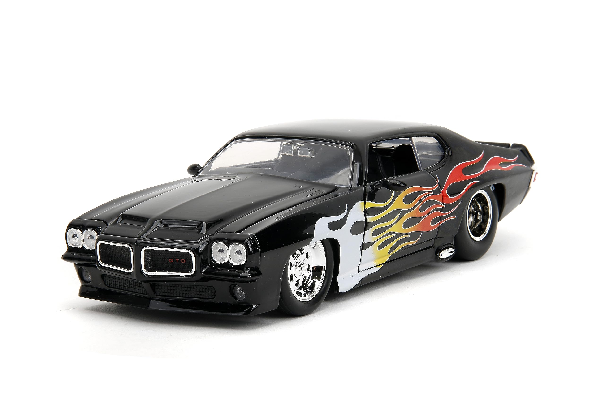 Amazon.com: Jada Big Time Muscle 1:24 1971 Pontiac GTO Die-Cast