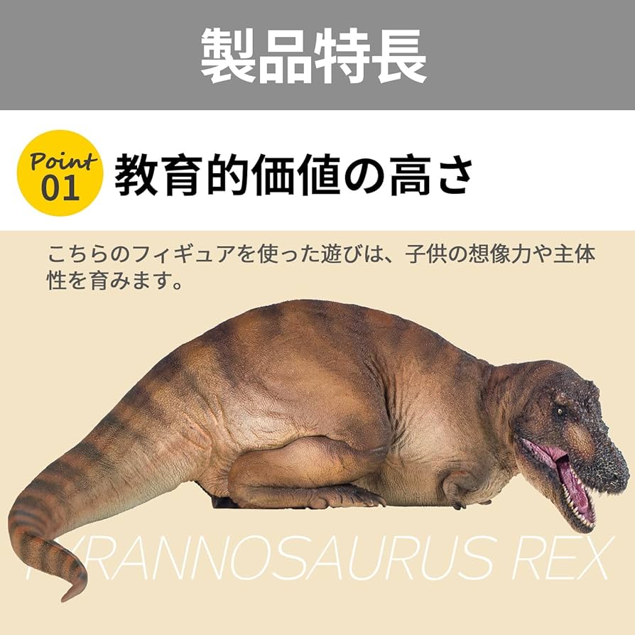 Amazon.co.jp: PNSO 1/35 サイズ ティラノサウルス 恐竜博物館 動物