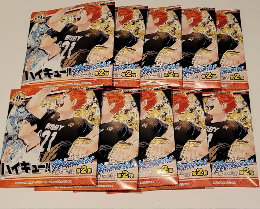 Amazon.co.jp: ハイキュー コレクション缶バッジ MEMORIES 第2弾 10点