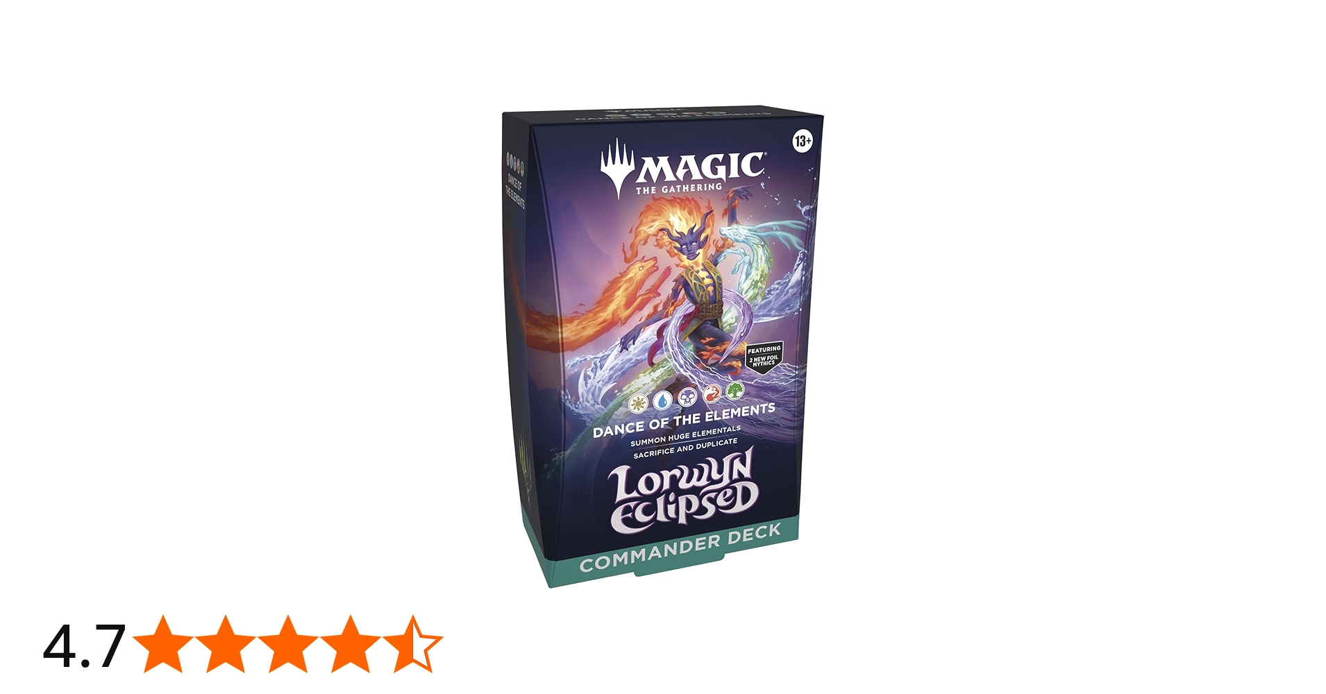 MTG ローウィンの昏明 統率者デッキ エレメンタルの舞踊 枯朽の呪い