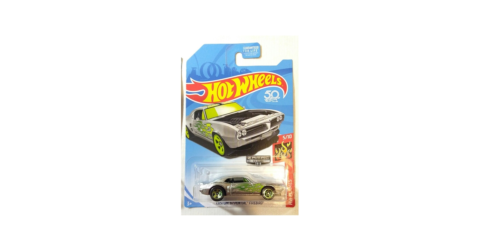 Amazon.com: Hot Wheels 2018 50th Anniversary HW Flames Custom '67
