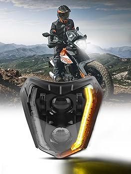 Amazon.co.jp: Chelhead LEDヘッドライト K.T.M. モーターサイクル