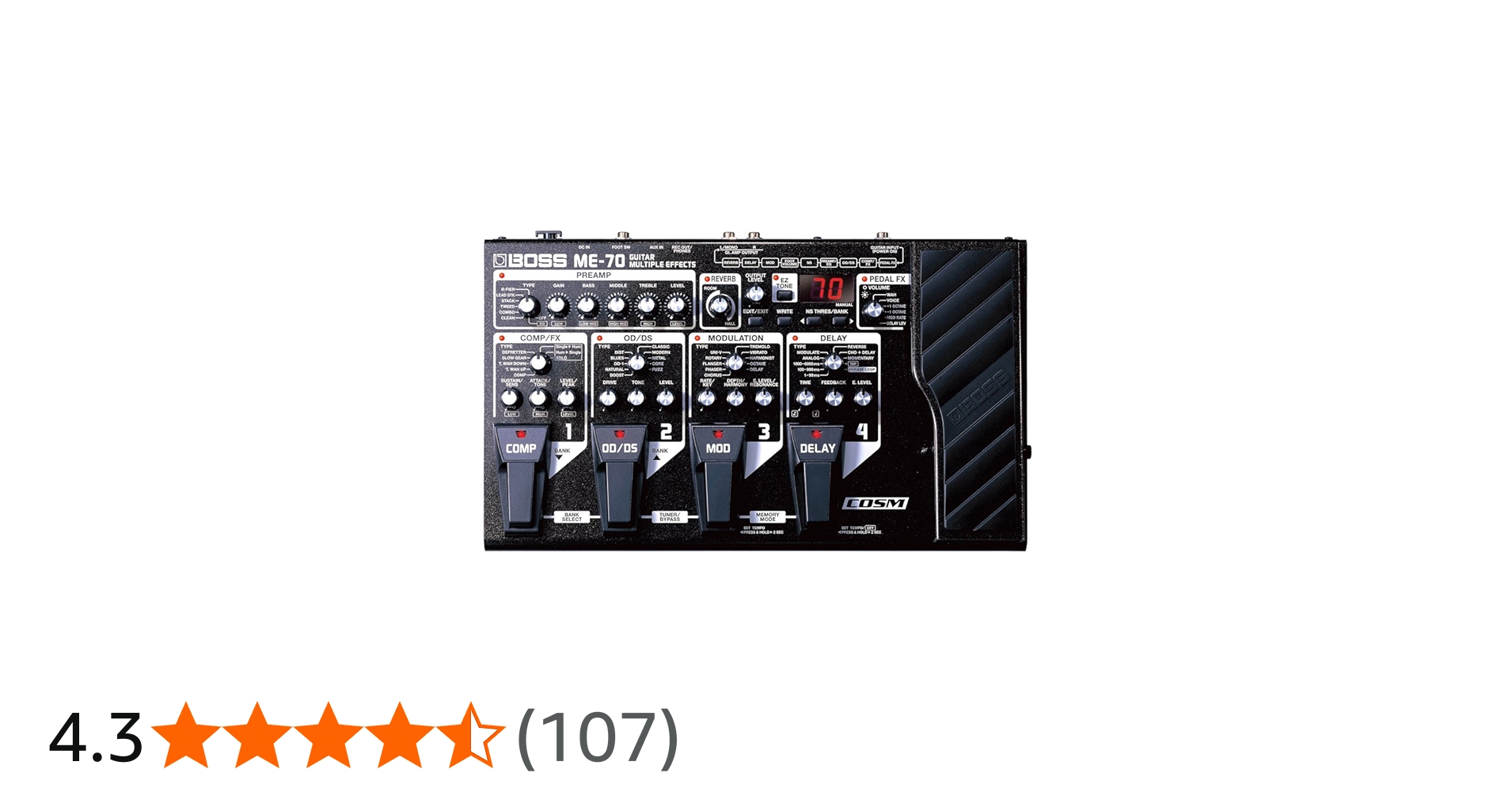 Amazon.co.jp: BOSS ME-70 : Musical Instruments