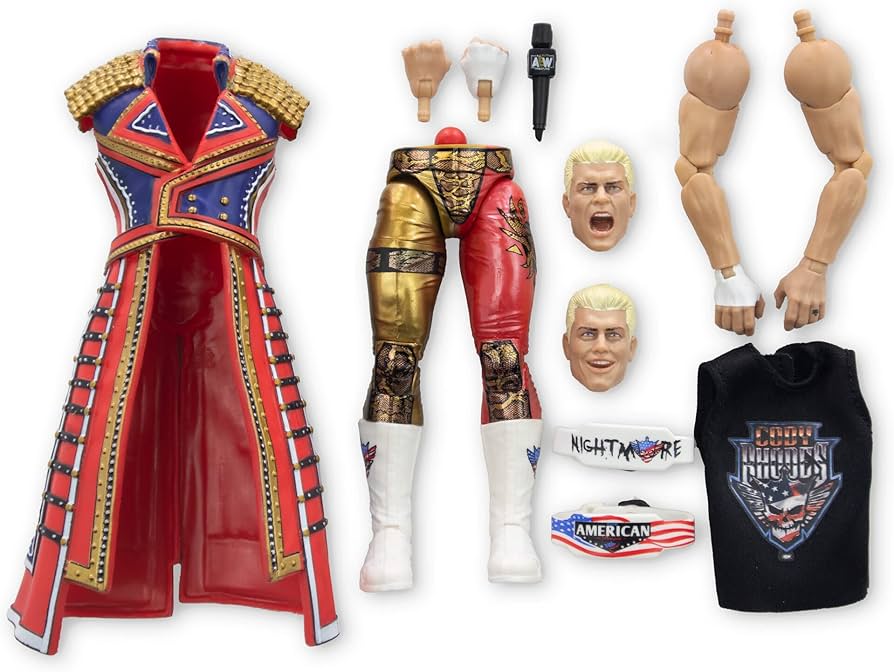 Amazon.co.jp: All Elite Wrestling AEW Cody Rhodes UNRIVALED