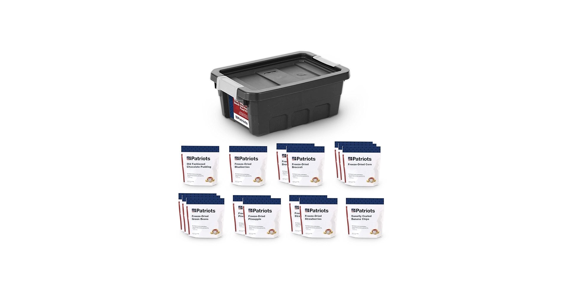 Amazon.com: 4Patriots Fruit, Veggie & Snack Emergency Food Supply