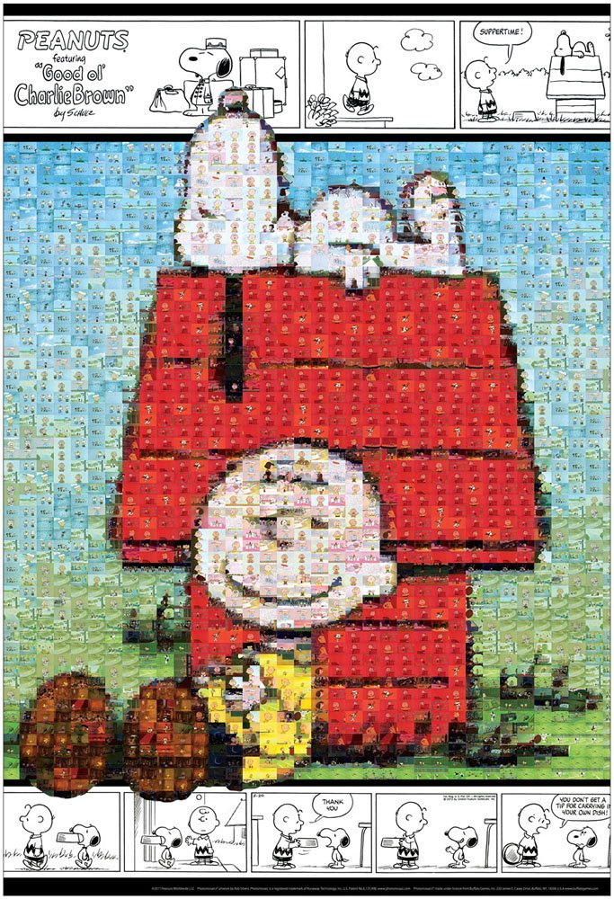 Amazon.co.jp: 1000ピース ジグソーパズル PEANUTS モザイク