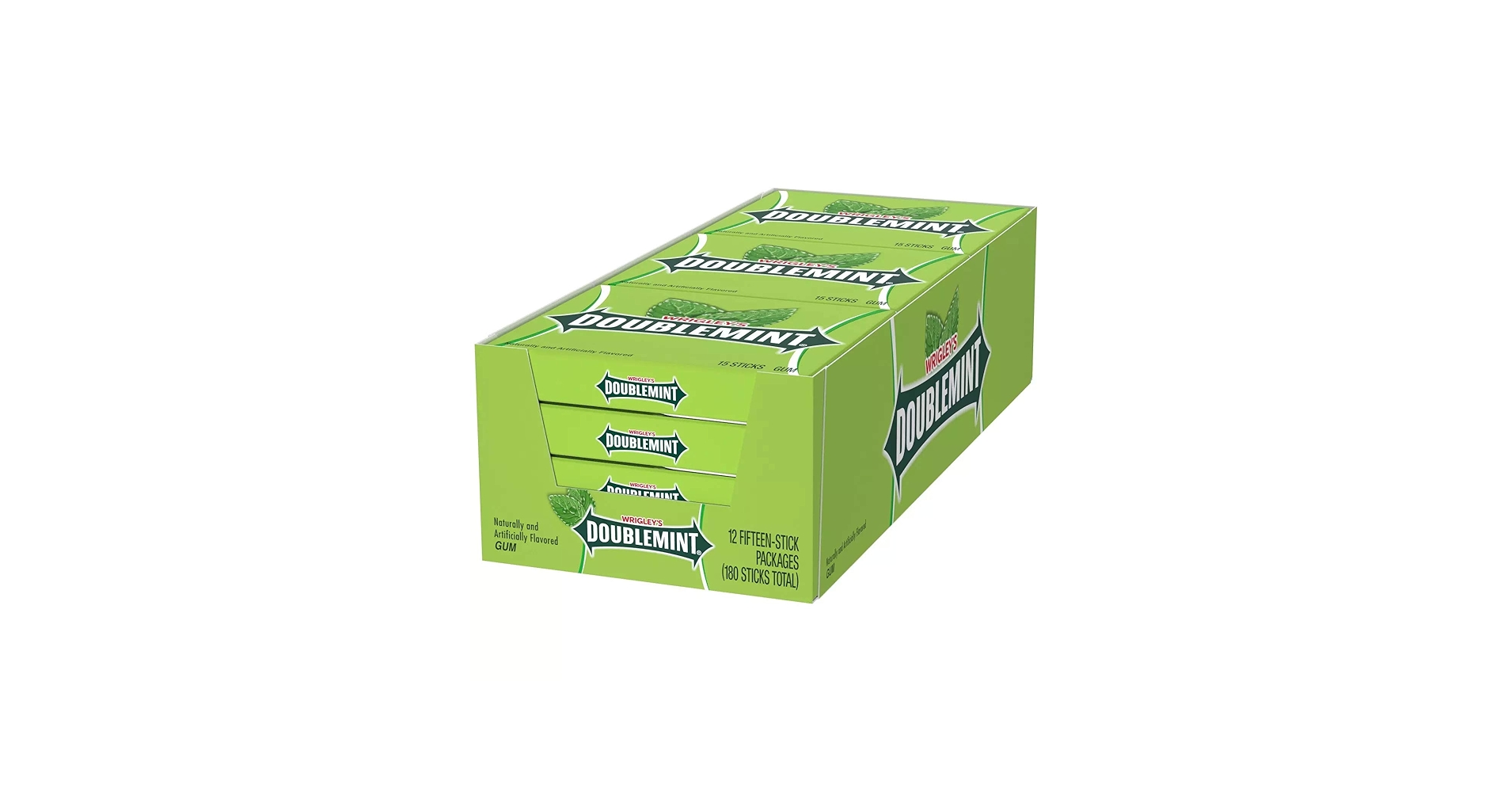 Amazon.com : Wrigley's Doublemint Chewing Gum (15 Count, 12 Pack
