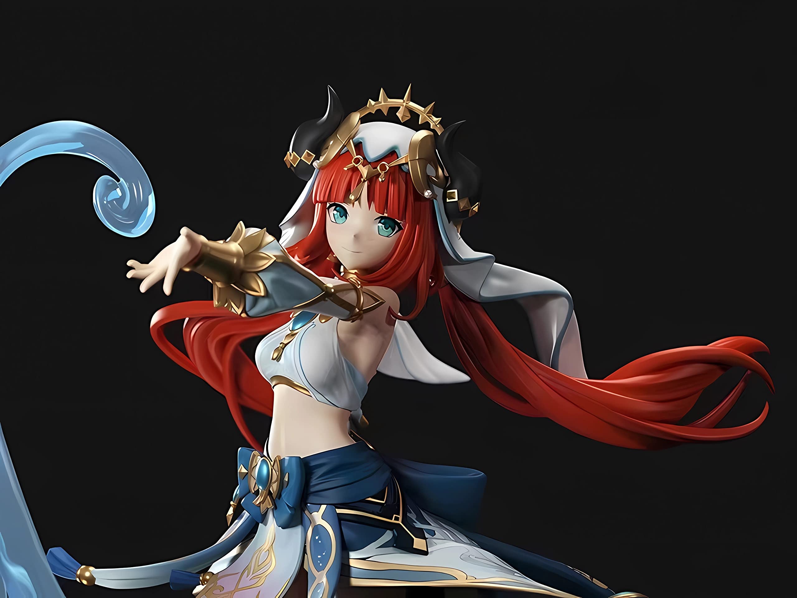 Amazon.co.jp: miHoYo 原神 ニィロウ·蓮光落舞筳Ver. 1/7スケール