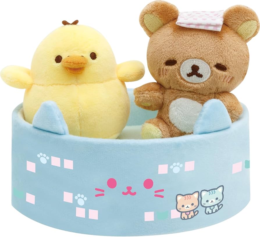 Amazon.co.jp: サンエックス(San-X)リラックマ 「ねこねこの湯」 銭湯