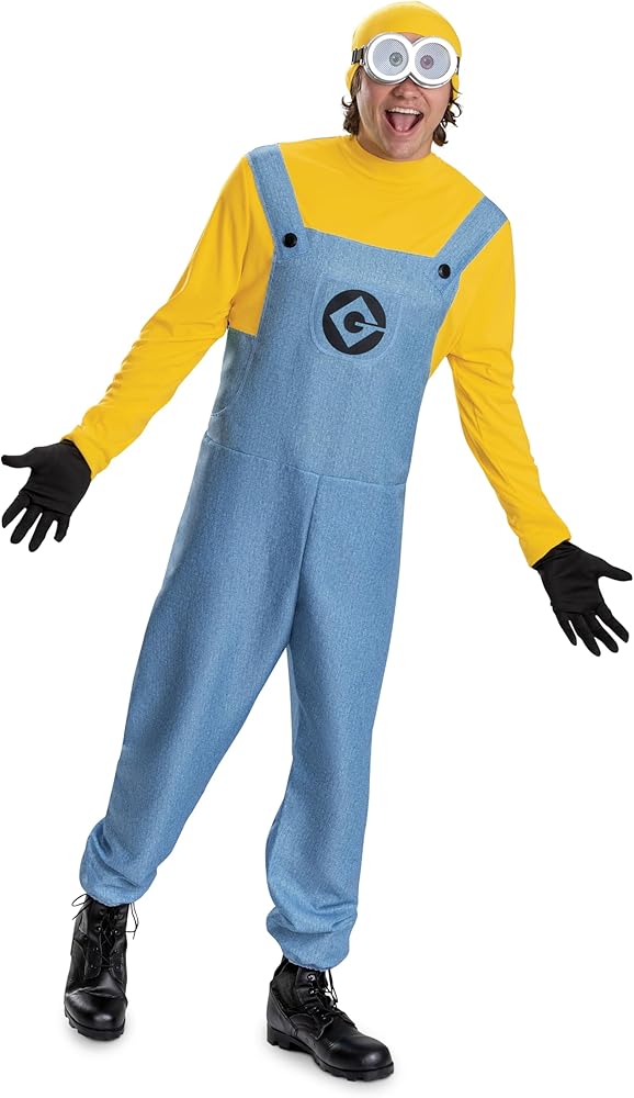 Amazon.com: Disguise Minions Jumpsuit Adult, Size M 3XL (54-56