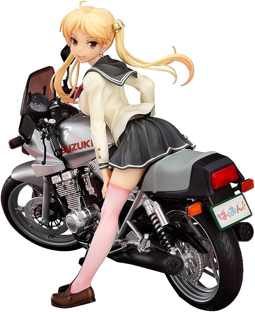 Amazon.co.jp: ばくおん!! 鈴乃木凜&GSX400Sカタナ 1/10スケール