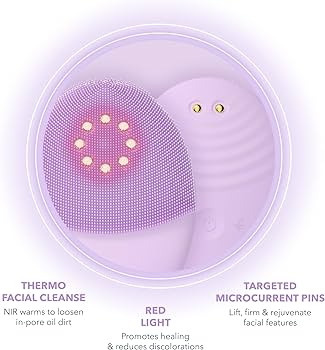 Amazon.com: FOREO Luna 4 Plus Facial Cleansing Brush - Red Light