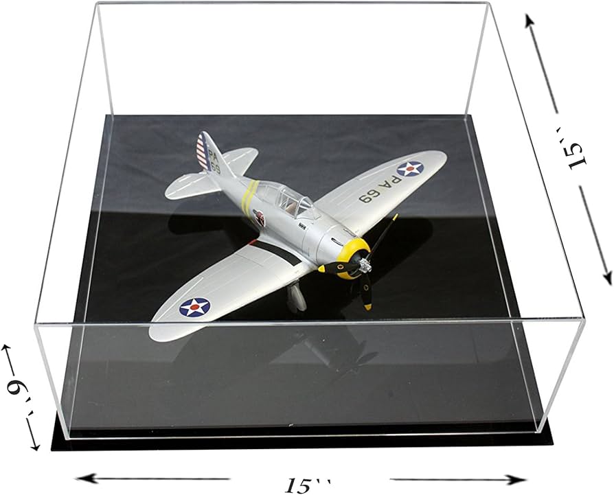 Amazon.com: Better Display Cases Clear Acrylic Model Plane 15