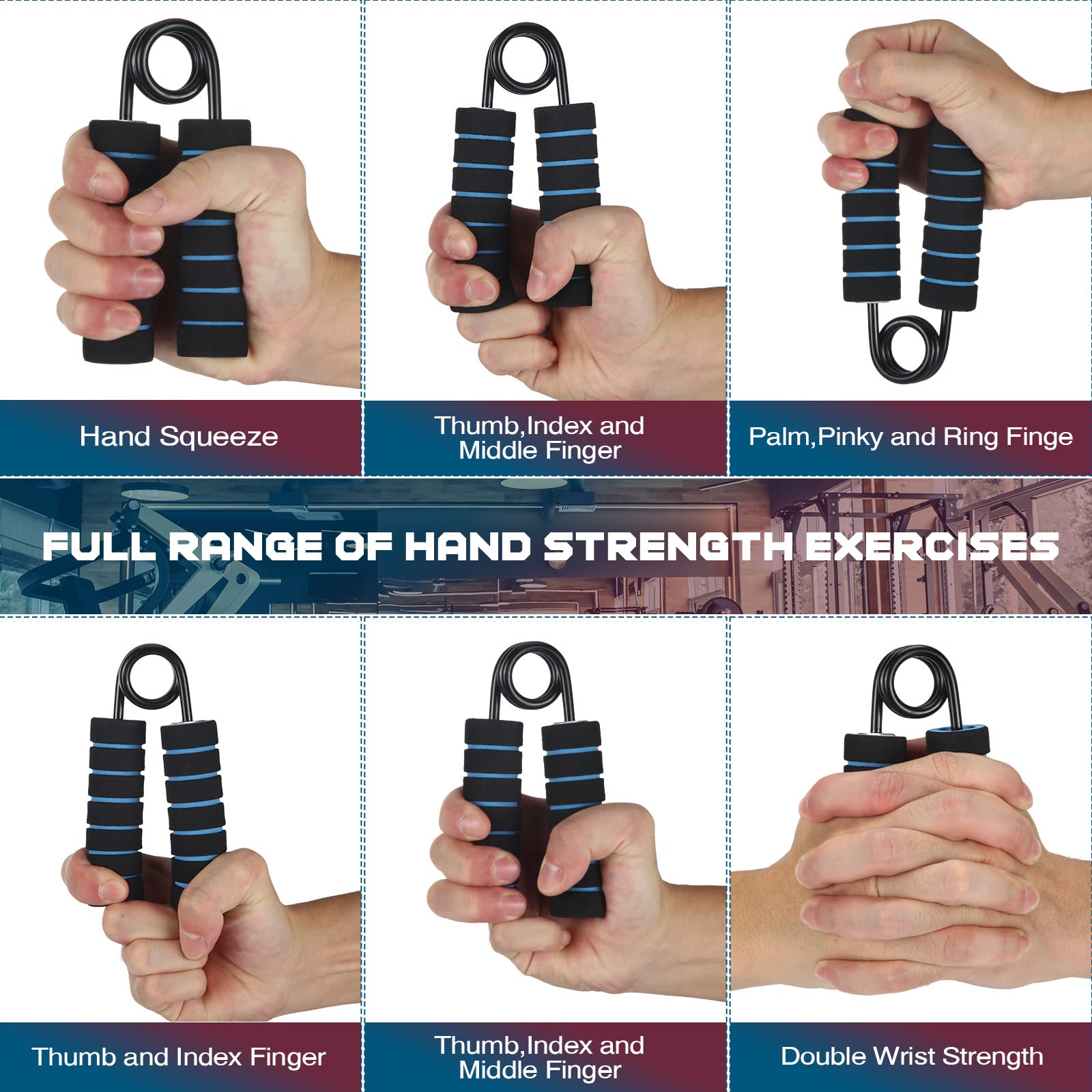 Amazon | ハンドグリッパーセット ハンドグリップ強化 ヘビーリスト