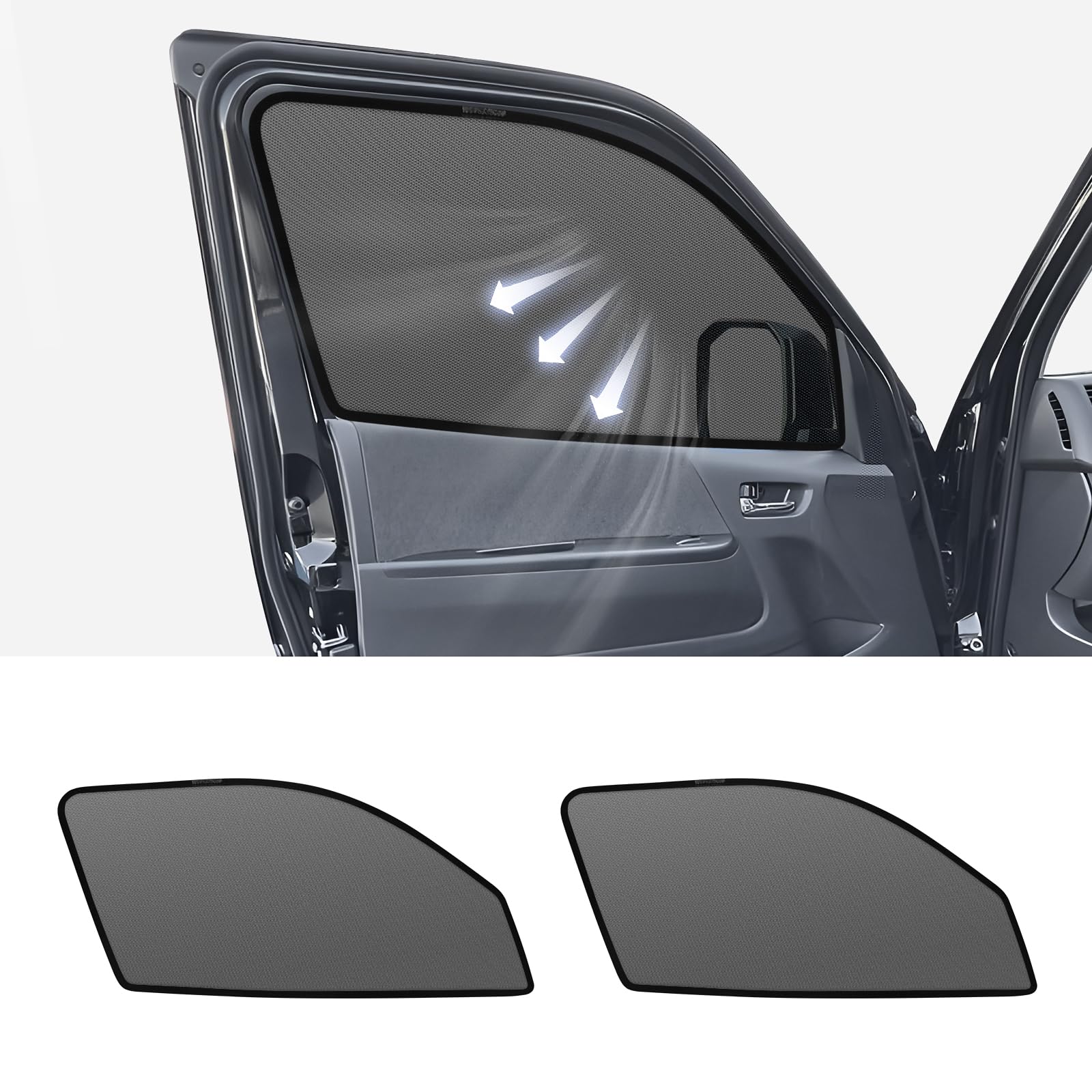 Amazon | ハイエース 200系 ワイド/標準 専用 メッシュカーテン 車種